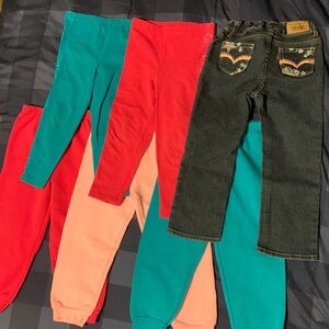 Bundle of 6 3t pants